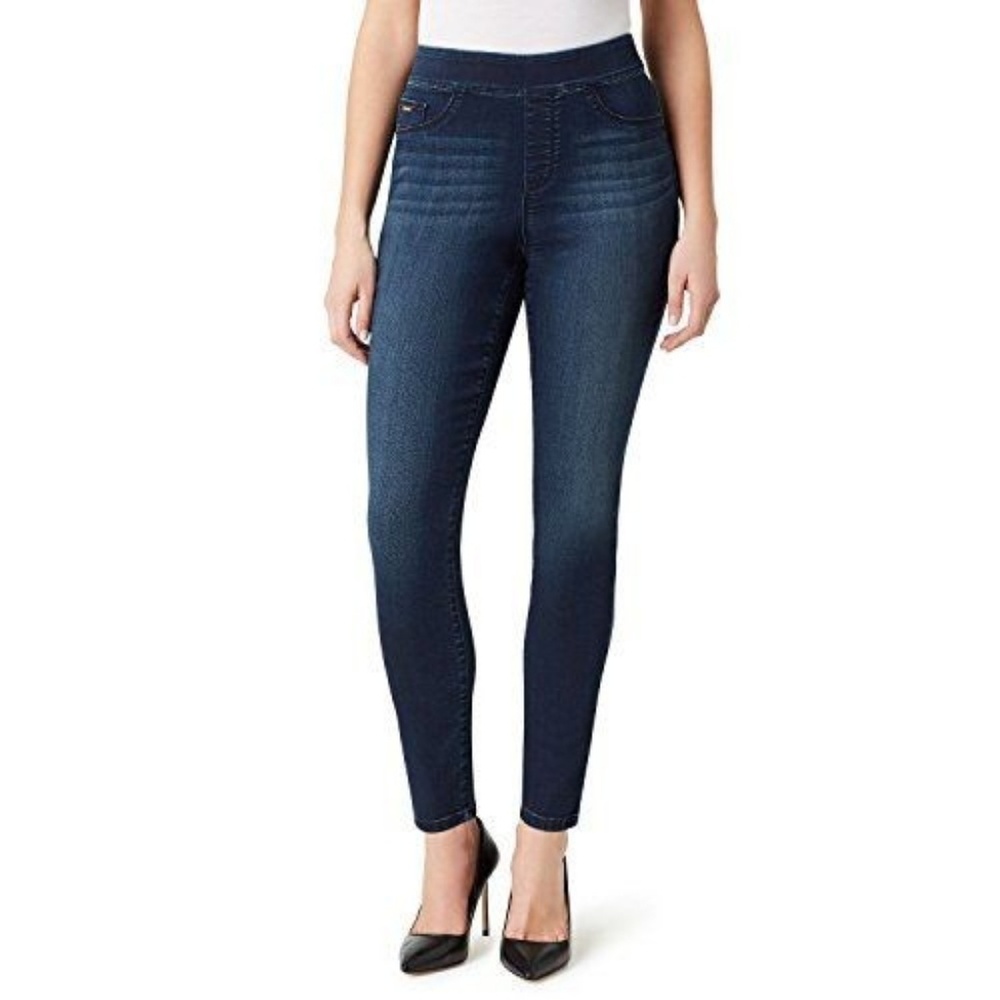 Nine West elastic waist skinny jeans